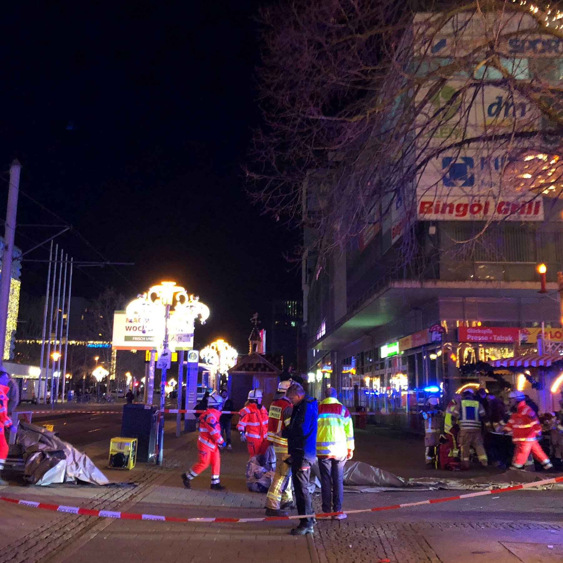 Driver Rams Christmas Market in Germany, Injuring Dozens in Suspected Attack