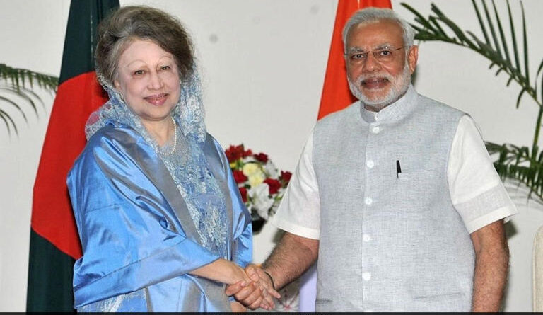 Khaleda Zia's-PM-Narendra-Modi