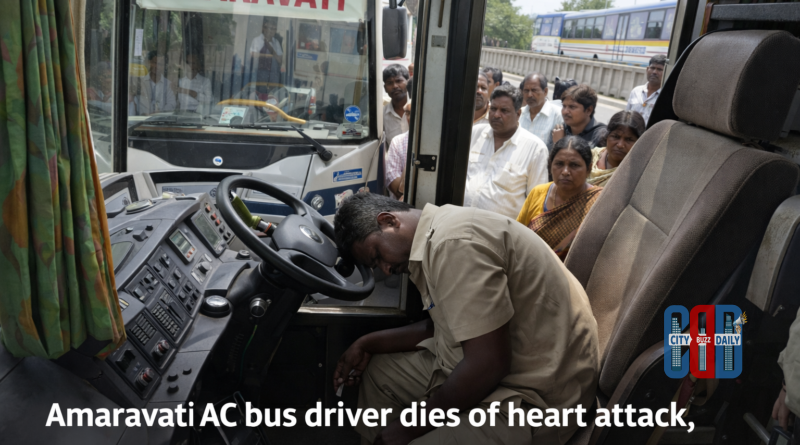 amaravati-ac-bus-driver-dies-collapse-choutuppal