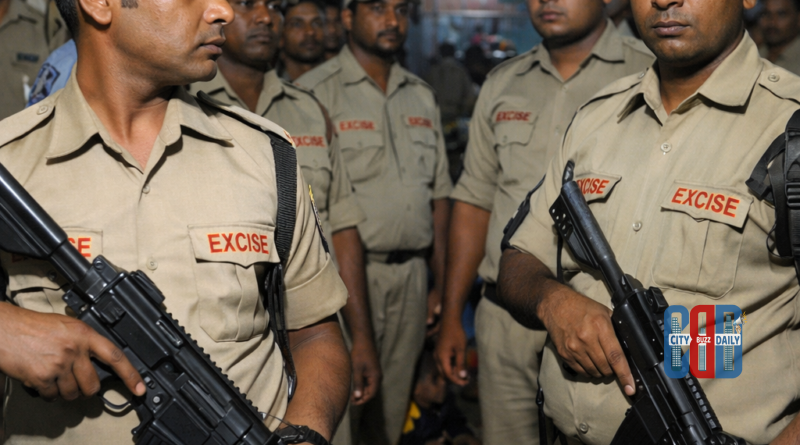 excise-staff-seek-arms-after-smuggler-attacks-telangana