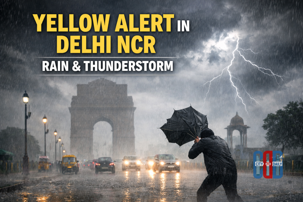 imd-yellow-alert-rain-thunderstorm-delhi-ncr