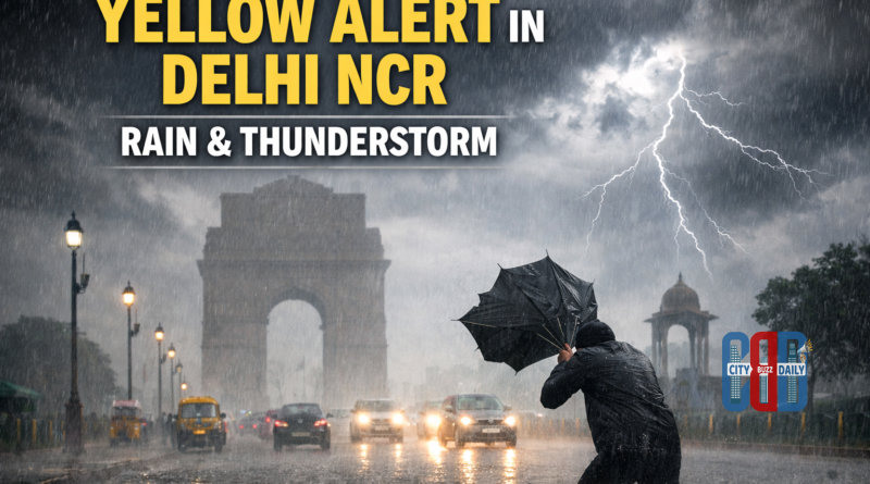 imd-yellow-alert-rain-thunderstorm-delhi-ncr