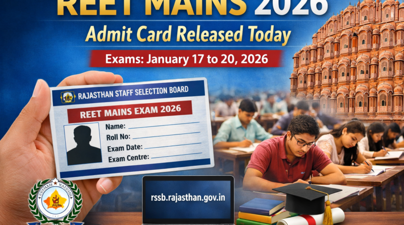 reet-mains-admit-card-2026-to-be-released-today-exams-begin-january-17