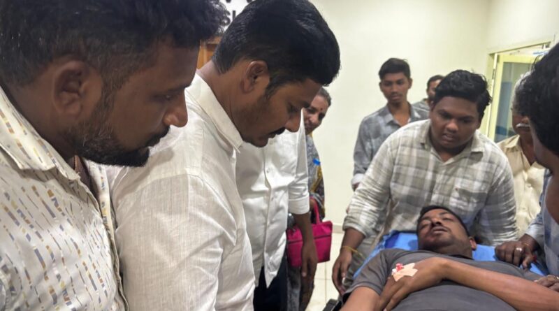 sarapak-sarpanch-visits-injured-itc-worker