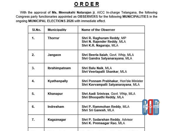 congress-appoints-observers-eight-hung-municipalities