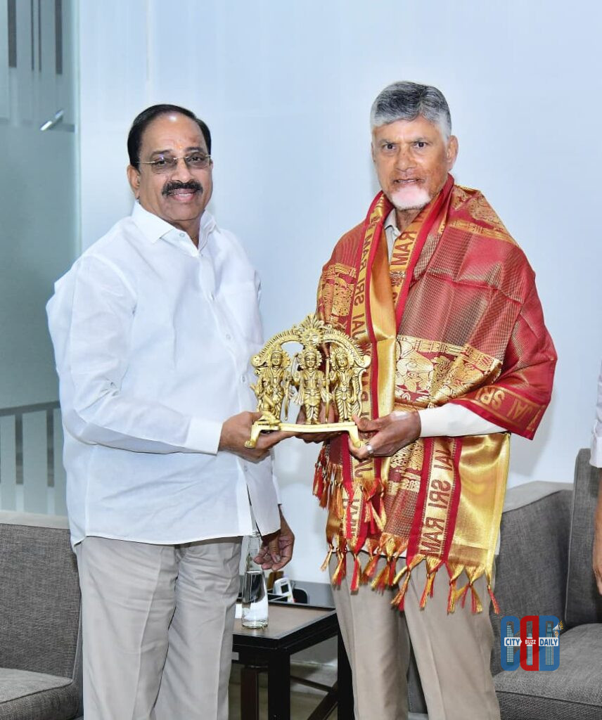 Amaravati: Chandrababu Holds Talks With Telangana Minister