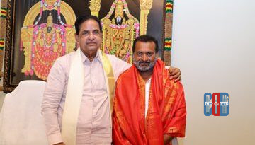 bandla-ganesh-tirumala-padayatra-meets-ttd-chairman
