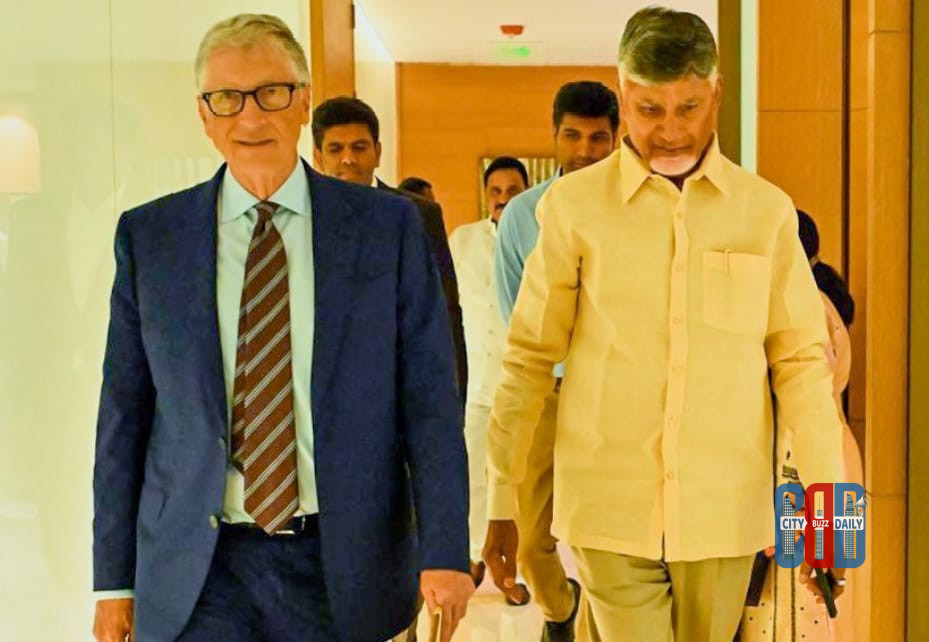 Bill Gates Meets Andhra Leaders on Key Sector Cooperation