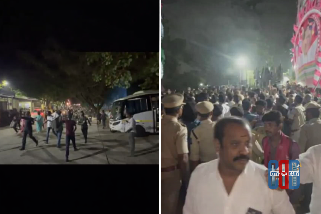 brs-cadre-march-telangana-bhavan-nandi-nagar