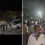 brs-cadre-march-telangana-bhavan-nandi-nagar