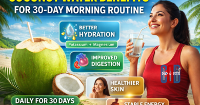 Coconut water benefits when consumed daily in morning
