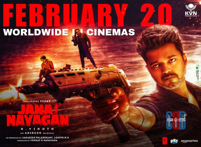 Producers Confirm Jana Nayagan Release on February 20