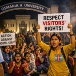 osmania-university-hostel-staff-protest-incident