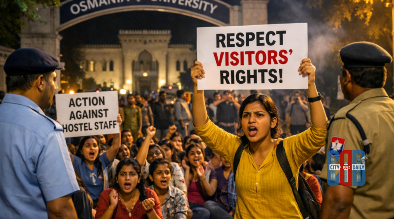 osmania-university-hostel-staff-protest-incident