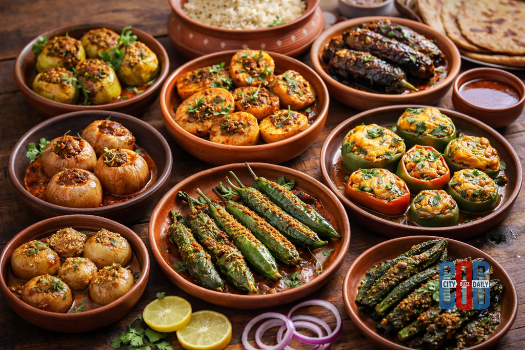 stuffed-vegetables-traditional-indian-side-dish