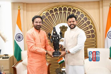Telangana Airport Infrastructure Review Meeting with Union Minister Kishan Reddy