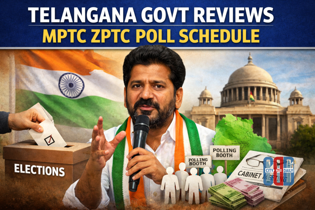 Telangana Govt Reviews MPTC ZPTC Poll Schedule