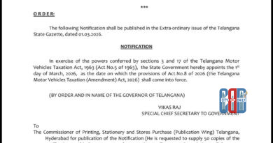 Telangana Road Safety Cess Vehicles Price Increase new tax on vehicles from March 1