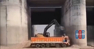 Annaram Barrage sand mining allegations near upstream and downstream areas