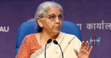 Union Finance Minister Nirmala Sitharaman addressing media on farm loan waiver policy stance