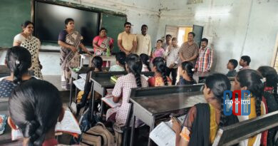 deo-nagalakshmi-inspects-zphs-morampalli-banjar-school