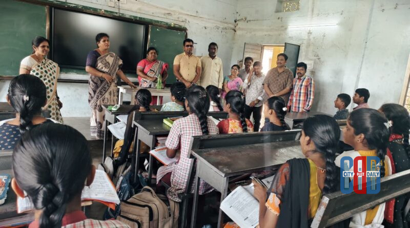 deo-nagalakshmi-inspects-zphs-morampalli-banjar-school