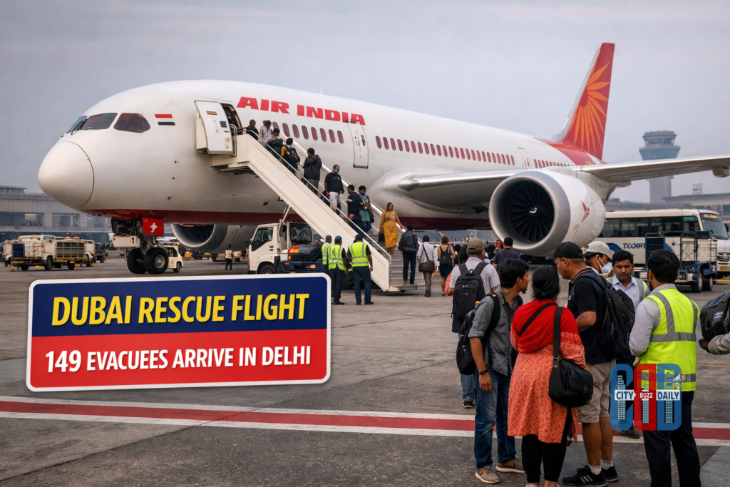 Dubai Rescue Flight carrying 149 passengers lands safely in Delhi