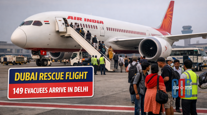 Dubai Rescue Flight carrying 149 passengers lands safely in Delhi