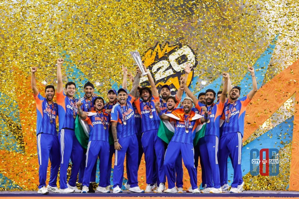 India defeat New Zealand by 96 runs in ICC Men's T20 World Cup 2026 final at Narendra Modi Stadium Ahmedabad