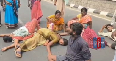 Khammam Velugumatla victims police attack during demolition protest