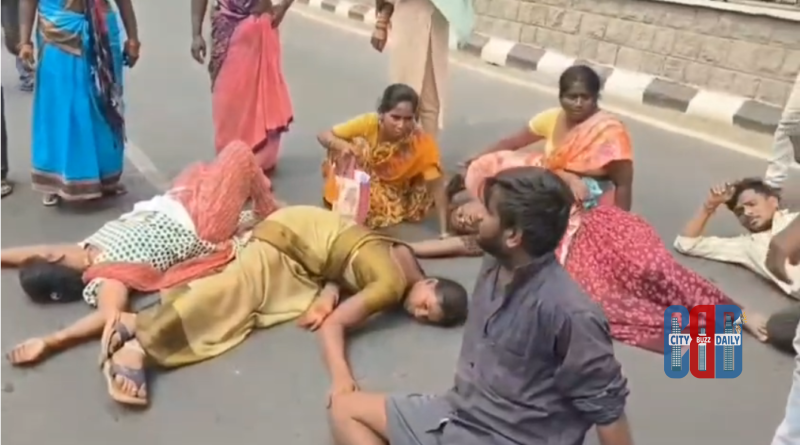 Khammam Velugumatla victims police attack during demolition protest