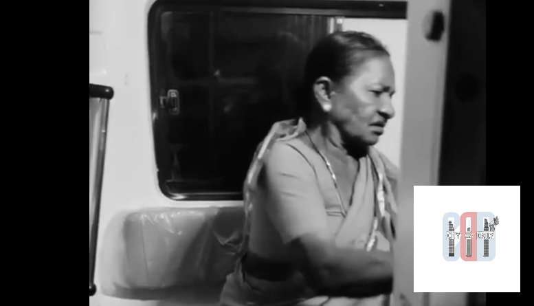 108 ambulance where woman delivered baby after being denied care at Kodangal hospital
