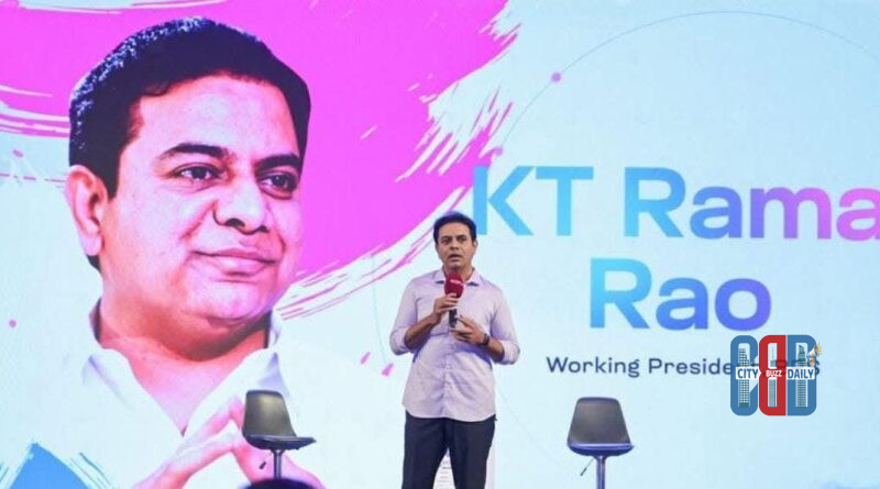 KTR invited to speak at India Today Conclave 2026 in New Delhi
