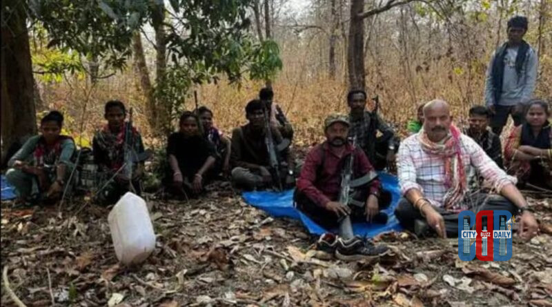 Senior Maoist leader Paparao surrenders before police with group of cadres