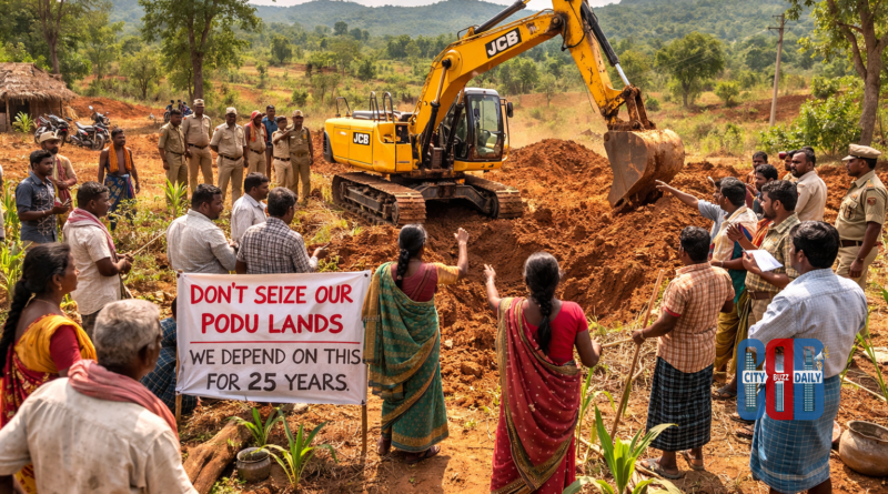 mulugu-forest-officials-podu-land-trenching