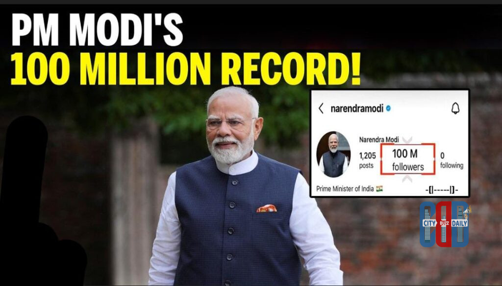 Narendra Modi YouTube Subscribers 30 Million milestone announcement