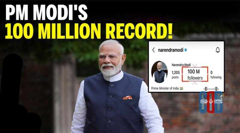 Narendra Modi YouTube Subscribers 30 Million milestone announcement
