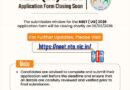 NEET UG 2026 registration closing notice on the official NTA website neet.nta.nic.in.