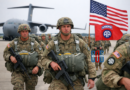 US Army 82nd Airborne Division soldiers preparing for deployment to the Middle East