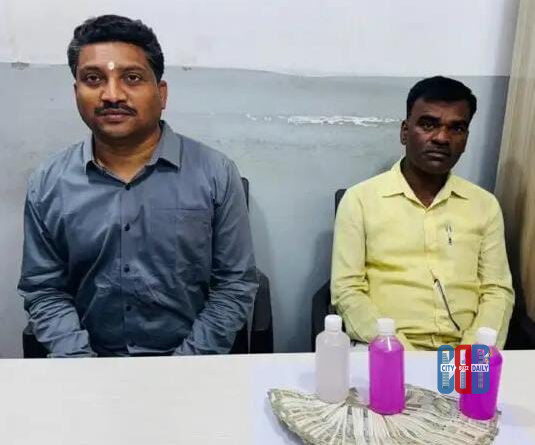 Postmortem Report Bribery Case accused arrested by ACB in Keesara