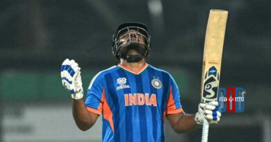 T20 World Cup India beat West Indies after Sanju Samson unbeaten 97