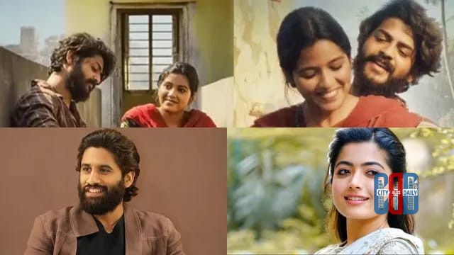 2025 Telangana Gaddar Awards winners list featuring Naga Chaitanya and Rashmika Mandanna