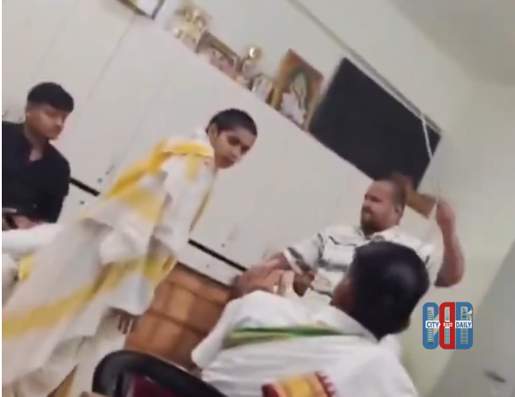 Maharshi Sandipani Ved Vidya Sansthan campus in Ujjain where student assault allegations surfaced