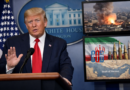 Donald Trump speaking after US intelligence warnings on Iran retaliation risk