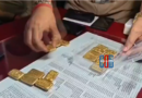 Gold bars seized by authorities at Varanasi Railway Station during smuggling operation