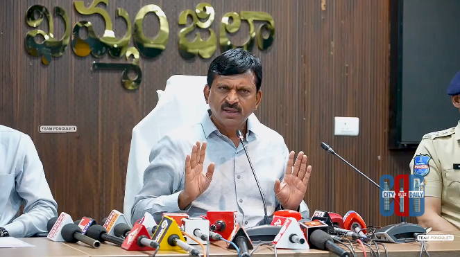 Velugumatla victims house sites Indiramma houses announcement at Khammam Collectorate