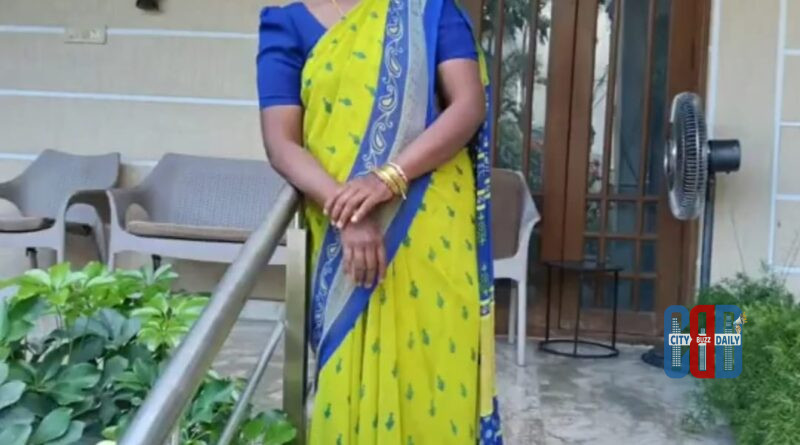 Police at a residential area in Warangal investigating a domestic violence incident where a woman died after an assault.