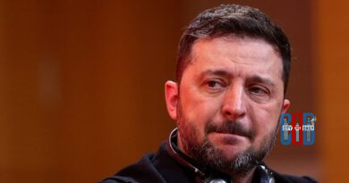 Ukraine President Volodymyr Zelenskiy speaking about drone defence cooperation with Middle Eastern countries.