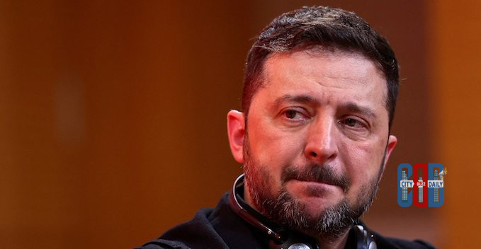 Ukraine President Volodymyr Zelenskiy speaking about drone defence cooperation with Middle Eastern countries.