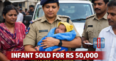 Infant rescued by police after sale incident in Kadapa Mydukur
